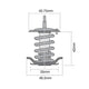 Tridon Thermostat 40.75mm - 82 Degrees C TT719-180