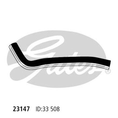 Gates Radiator Hose Upper 23147
