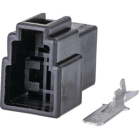 OEX Q.C Socket Black 3 Pole 10 Pce