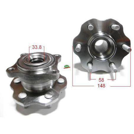 SAS AUTO PARTS SAS Wheel Hub HA6101