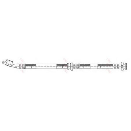 TRW Brake Hose Left - Front 420mm x M10