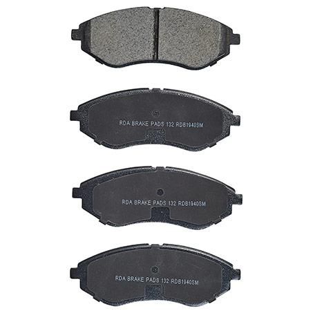 RDA GP MAX LOW METALLIC BRAKE PAD SET DAEWOO HOLDEN HYUNDAI RDB1940