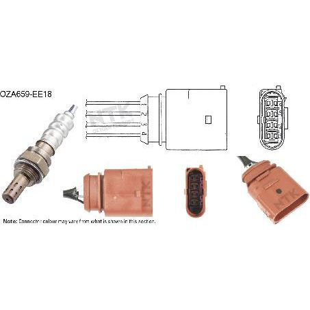 NTK Oxygen Sensor OZA659-EE18