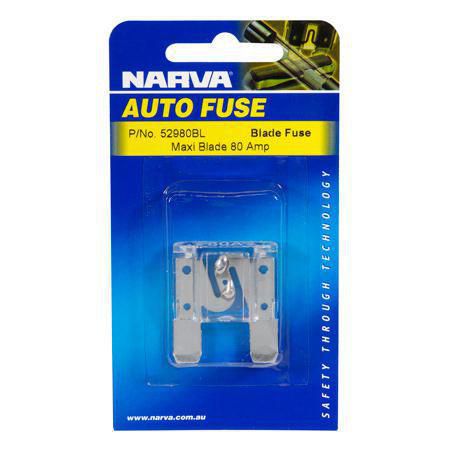 Narva MAXI FUSE 80AMP BLISTER PACK 1