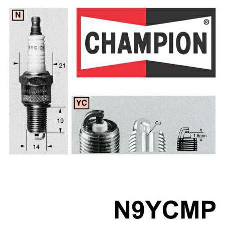 Champion Small Engine Spark Plug N9YCMP