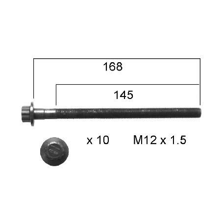 Permaseal Cylinder Head Bolt Set HBS284