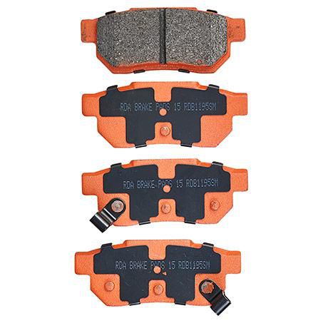 RDA BRAKES RDA GP Max General Purpose Low Metallic Brake Pad Set RDB1195