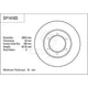 TRW Disc Brake Rotor 288mm x 18 Min