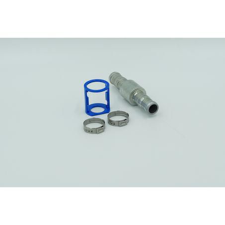 Burgaflex Steel Fitting # 12 Splicer Reduced Burgaclip #12 Straight SCX1594