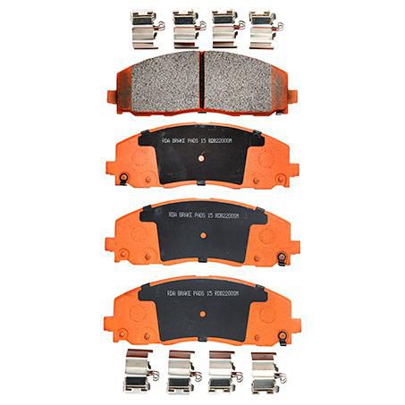 RDA BRAKES RDA GP Max General Purpose Low Metallic Brake Pad Set RDB2200