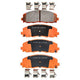 RDA BRAKES RDA GP Max General Purpose Low Metallic Brake Pad Set RDB2200