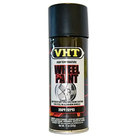 VHT PAINT VHT Wheel Paint Satin Black 312g SP183
