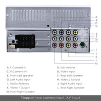 Nakamichi Double DIN CD/DVD Multimedia Receiver | Built-in MirrorLink, Apple CarPlay & Android Auto