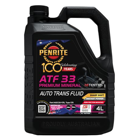 ATF 33 Type F Automatic Transmission Fluid 4L ATF33004