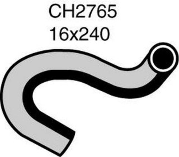 MACKAY HEATER HOSE - HOLDEN ISUZU 4JB1-T 2.8L 8V OHV 88-92