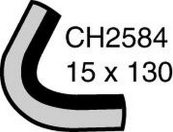 MACKAY HEATER HOSE FIRE WALL TO ENGINE UPPER