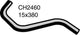 MACKAY HEATER HOSE INLET BIGHORN TROOPER 4JXIT 98-04