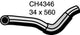 MACKAY RADIATOR HOSE LOWER MAZDA CH4346