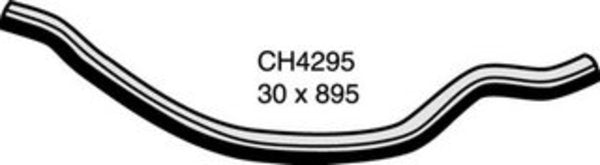MACKAY RADIATOR HOSE UPPER HONDA CH4295