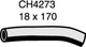 MACKAY HEATER HOSE TOYOTA LANDCRUISER CH4273