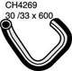 MACKAY BOTTOM HOSE TOYOTA COROLLA 1NZ-FE 01-04