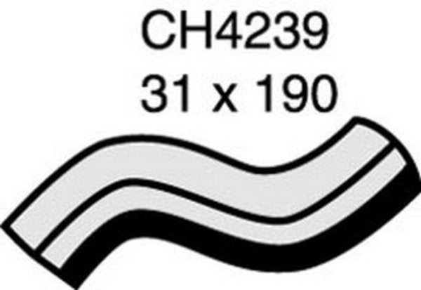 MACKAY RADIATOR HOSE LOWER MINI (RAD TO ELBOW) CH4239