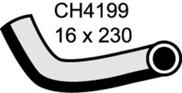 MACKAY HEATER HOSE TOYOTA LANDCRUISER CH4199