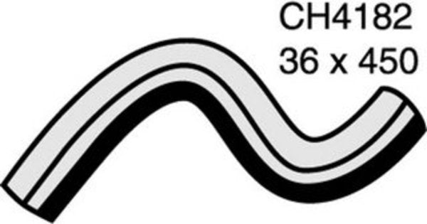 MACKAY BOTTOM HOSE TOYOTA HILUX KZN 1KZTE 3.0 CH4182