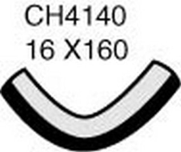 MACKAY HEATER HOSE C MITSUBISHI PAJERO 4M40 93-96