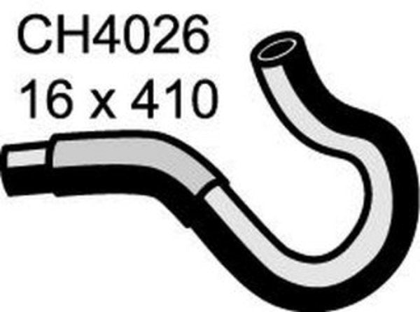 MACKAY HEATER HOSE A MITSUBISHI TRITON 4G64