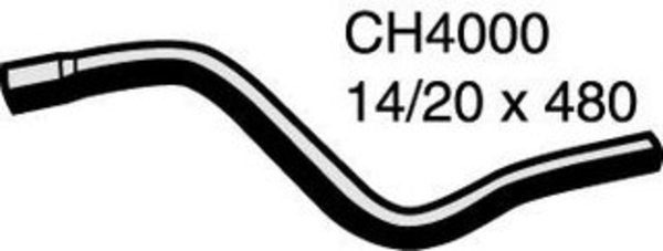 MACKAY HEATER HOSE OPEL