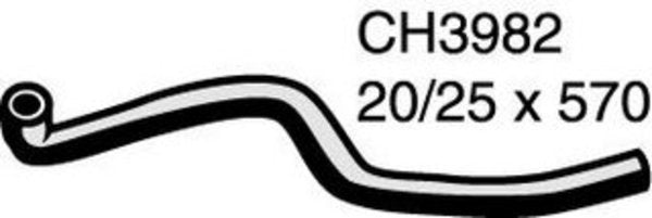 MACKAY HEATER HOSE GOLF 1 1.6-1.8 CH3982