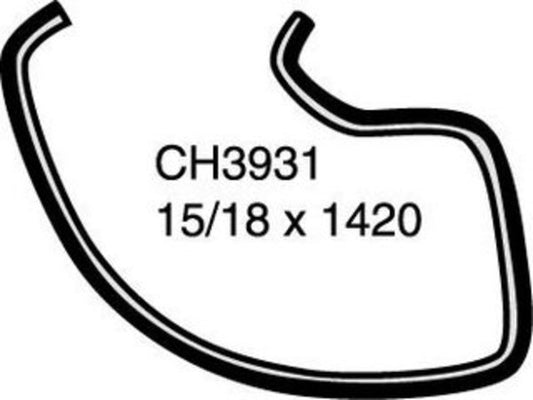 MACKAY HEATER HOSE - JEEP CHEROKEE XJ 4.0L 12V  Inlet -2001 CH3931