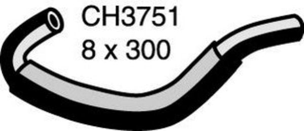 MACKAY HEATER HOSE PRADO 4.0L CH3751