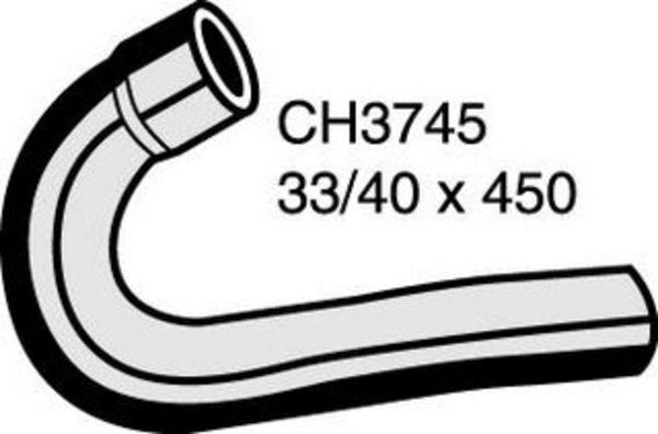 MACKAY RADIATOR HOSE UPPER NISSAN NAVARA ZD30 CH3745