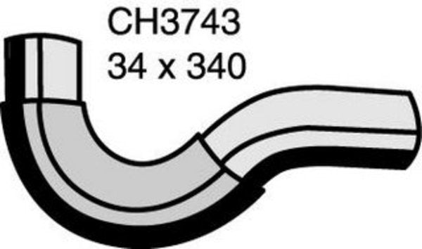 MACKAY RADIATOR HOSE LOWER - NISSAN NAVARA ZD30 CH3743