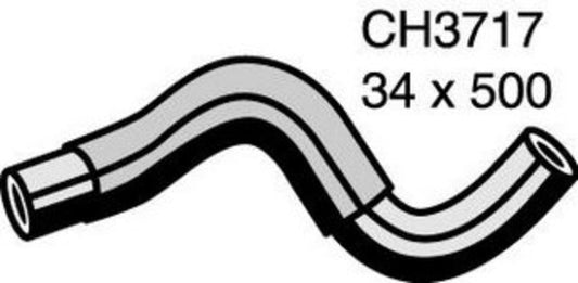 MACKAY RADIATOR HOSE LOWER NISSAN INFINITY Q45 4.5L V8 CH3717
