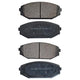 RDA BRAKES RDA GP Max General Purpose Low Metallic Brake Pad Set RDB1410