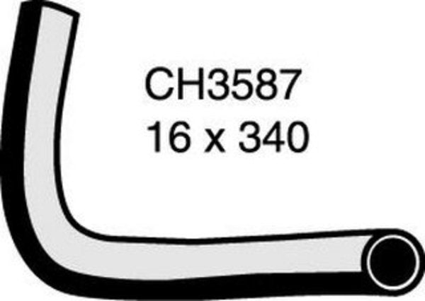 MACKAY HEATER HOSE MITSUBISHI PAJERO V6 CH3587