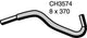 MACKAY HEATER HOSE TOYOTA RAV4 1AZ-FE CH3574
