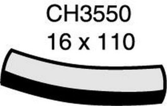 MACKAY HEATER HOSE LANDCRUISER 1FZFE CH3550