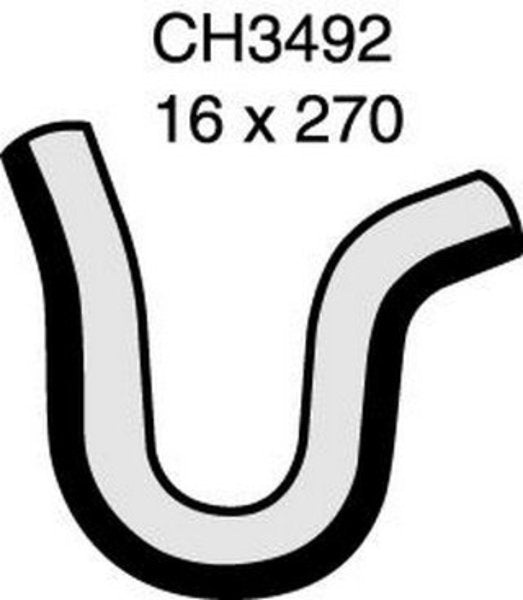 MACKAY HEATER HOSE RODEO R9 2.2L