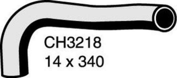 MACKAY INLET HEATER HOSE TRANSIT 2.0L