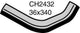MACKAY TOYOTA RADIATOR HOSE UPPER CH2432