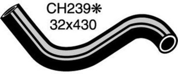MACKAY RADIATOR HOSE LOWER CH239