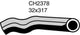 MACKAY BMW RADIATOR HOSE LOWER CH2378