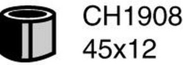 MACKAY VOLVO HEATER HOSE - REAR WATER PUMP CH1908