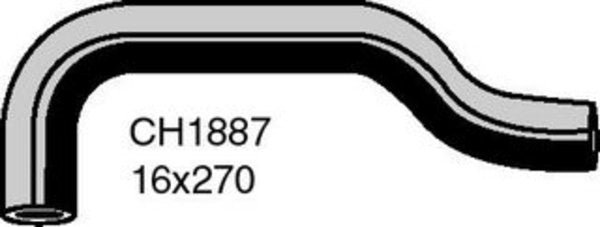 MACKAY HEATER HOSE JAGUAR XJ12 5.3L V12 PETROL - Manual & Auto CH1887