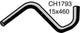 MACKAY Heater Hose  - FORD ESCORT MK2 - 2.0L I4  PETROL - Manual & Auto