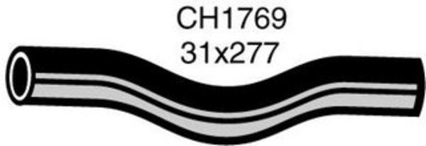 MACKAY Radiator Lower Hose TOYOTA LANDCRUISER RJ70RV - 2.4L I4 CH1769